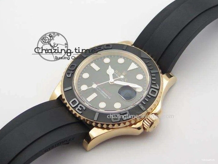 Strap Bezel Extra Strap) 116655 Black Rubber Edition (Free A2836 On 1:1 Noob Ceramic Best Black Yacht-Master 0323